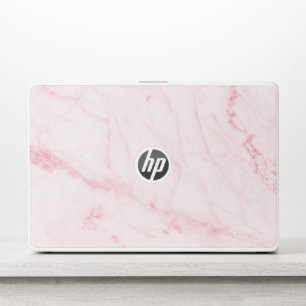Elegant White Marble HP Laptop Skin