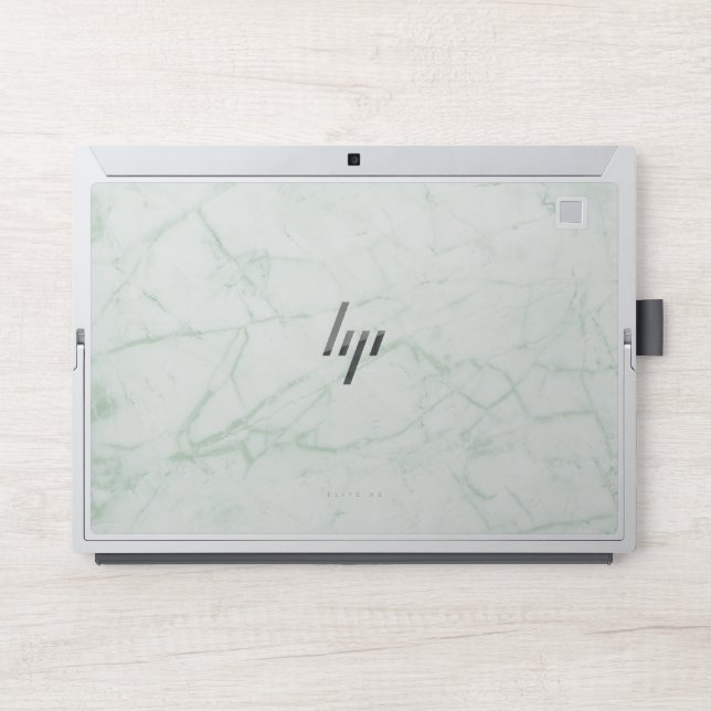 Elegant White Marble  HP Laptop Skin (Front)