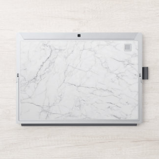 Elegant White Marble  HP Laptop Skin