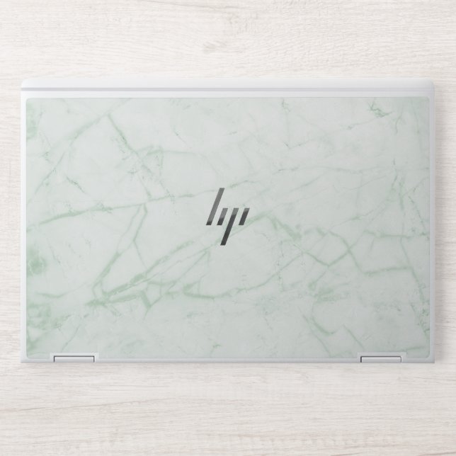 Elegant White Marble  HP Laptop Skin (Front)