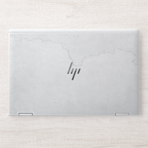 Elegant White Marble HP Laptop Skin