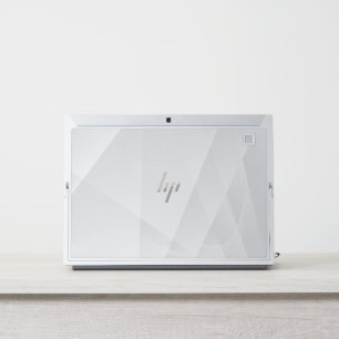 Elegant White Marble HP Laptop Skin