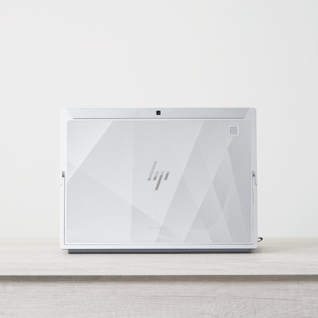 Elegant White Marble HP Laptop Skin (Front)
