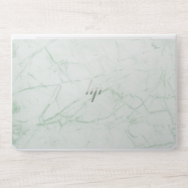 Elegant White Marble  HP Laptop Skin (Front)