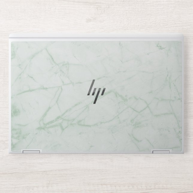 Elegant White Marble  HP Laptop Skin (Front)