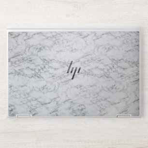 Elegant White Marble  HP Laptop Skin