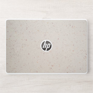 Elegant White Marble HP Laptop Skin