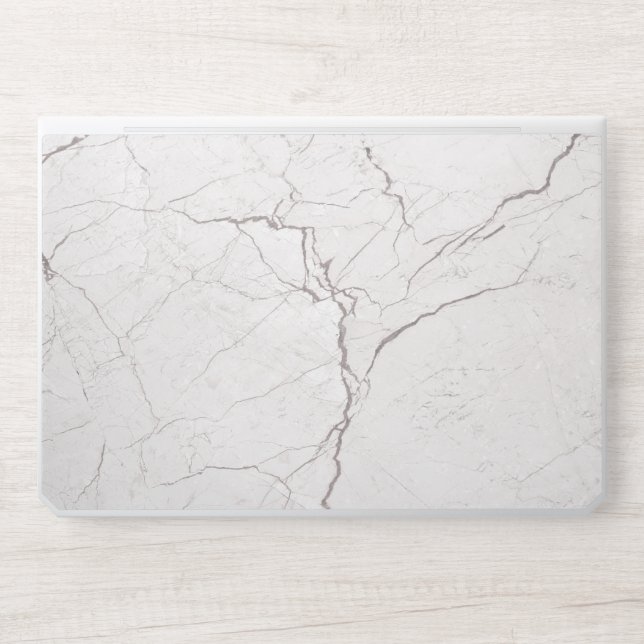 Elegant White Marble  HP Laptop Skin (Front)