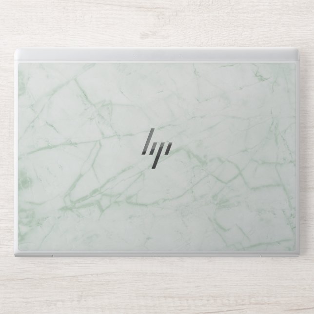 Elegant White Marble  HP Laptop Skin (Front)