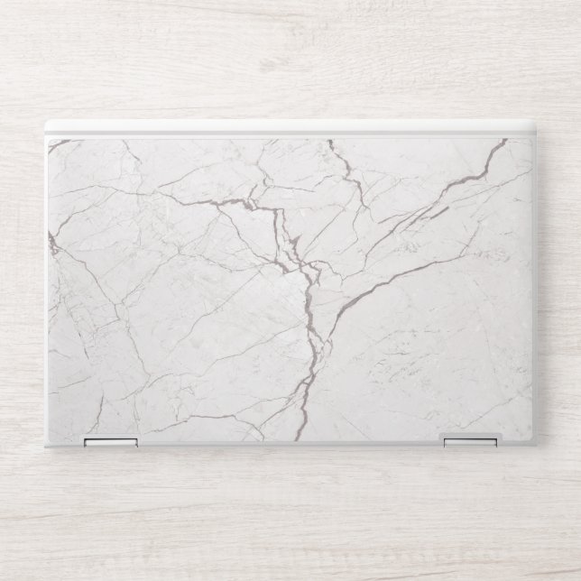 Elegant White Marble  HP Laptop Skin (Front)
