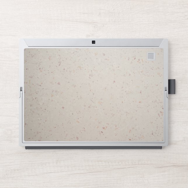 Elegant White Marble  HP Laptop Skin (Front)