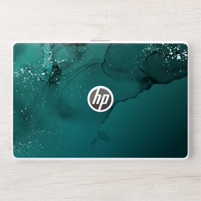 Elegant white marble laptonp skin .  (Front)