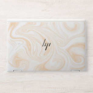 Elegant White Marble Laptop Skin 