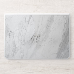 Elegant white Marble Laptop skin 