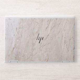 Elegant white marble laptop skin. HP laptop skin