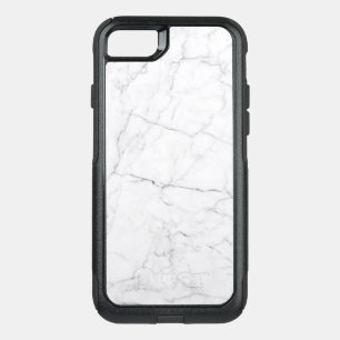 Elegant White Marble  OtterBox Commuter iPhone SE/8/7 Case