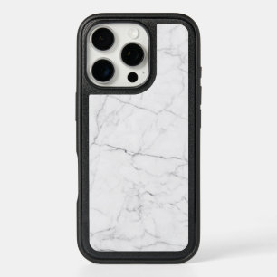 Elegant White Marble  iPhone 16 Pro Case