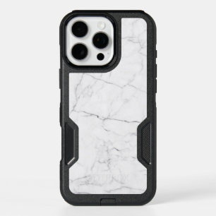 Elegant White Marble  iPhone 16 Pro Max Case