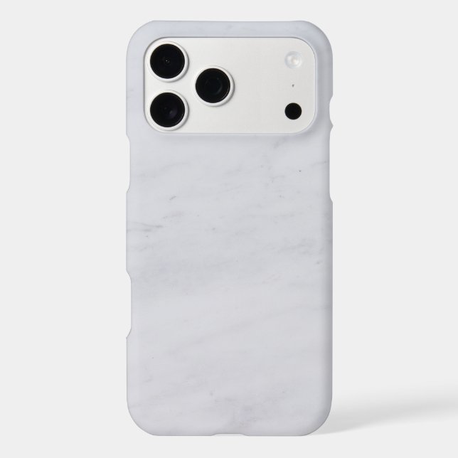 Elegant White Marble Pattern Case-Mate iPhone Case (Back)