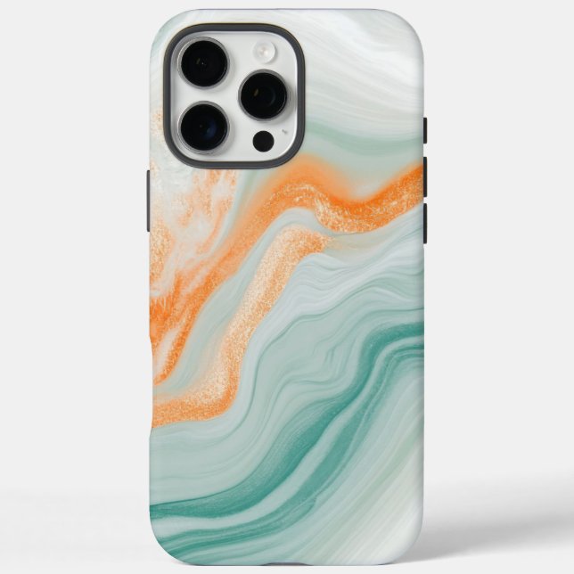 Elegant White Marble Pattern Case-Mate iPhone Case (Back)