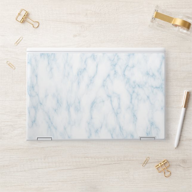 Elegant White Marble Skin (Desk)