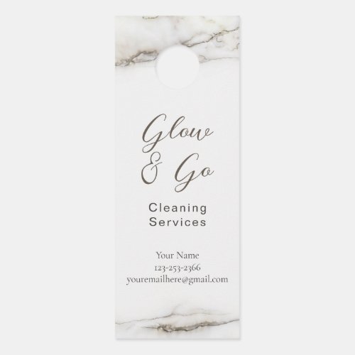 Elegant White Marble - warm tones