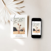 Elegant White Minimalist Script Photo