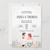 Elegant White Minimalist Wedding