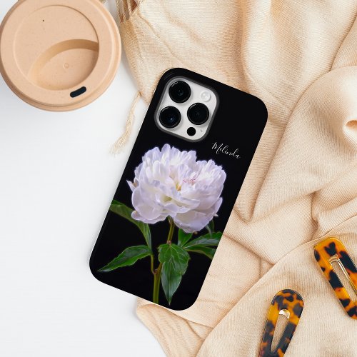 Elegant White Peony A Flower Like No Other  Case_Mate iPhone 14 Pro Max Case