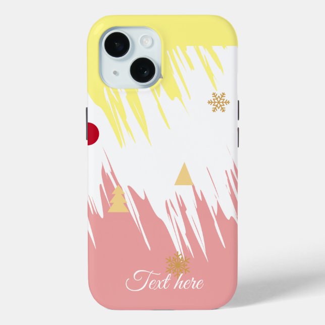 Elegant White & Pink Girly Case-Mate iPhone Case