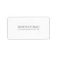 Elegant White Professional Simple Modern Template Label | Zazzle