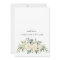 Elegant White Roses Eucalyptus REHEARSAL DINNER