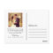 Elegant White Script Wedding Photo Thank You