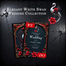 Elegant White Swan Wedding Collection