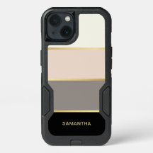 Elegant Wide Stripes with Your Name