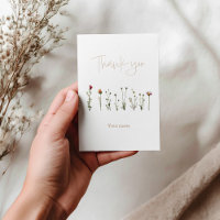 Elegant wildflower bridal shower