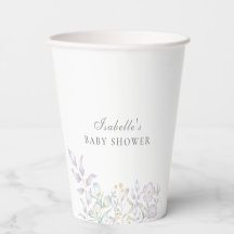 Elegant Wildflower Meadow Baby Shower