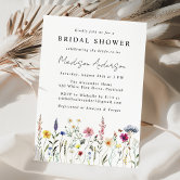 Colorful Wildflower | Bridal Shower Invitation