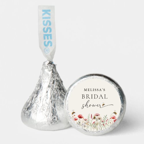 Elegant Wildflower Meant To Bee Bridal Shower Hersheys Kisses