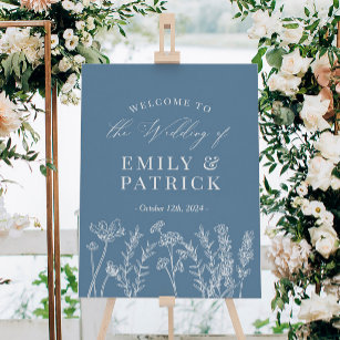 Wedding Welcome Sign Wood Wedding Sign Rustic Wedding Decor Easel for Sign  WWS2201 