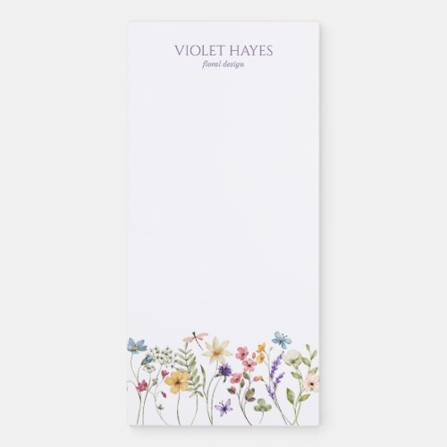 Elegant Wildflower Wild Flower Floral Custom