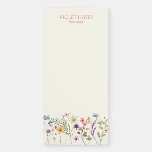Elegant Wildflower Wild Flower Floral Custom