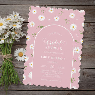 Elegant Wildflowers Floral Garden Bridal Shower  Invitation