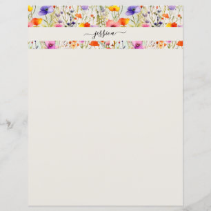 Elegant wildflowers script name