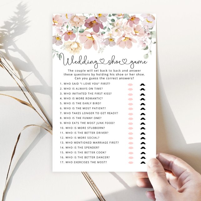 Elegant Wildflowers The wedding shoe game (Creator Uploaded)