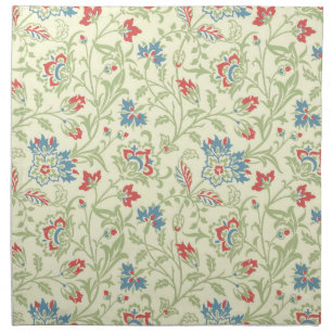 Elegant William Morris Renaissance Floral Cloth Napkin