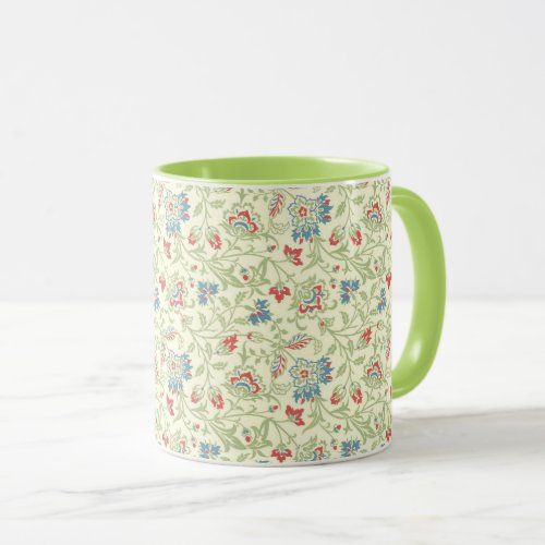 Elegant William Morris Renaissance Floral  Mug