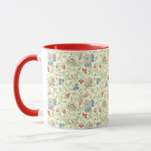 Elegant William Morris Renaissance Floral  Mug