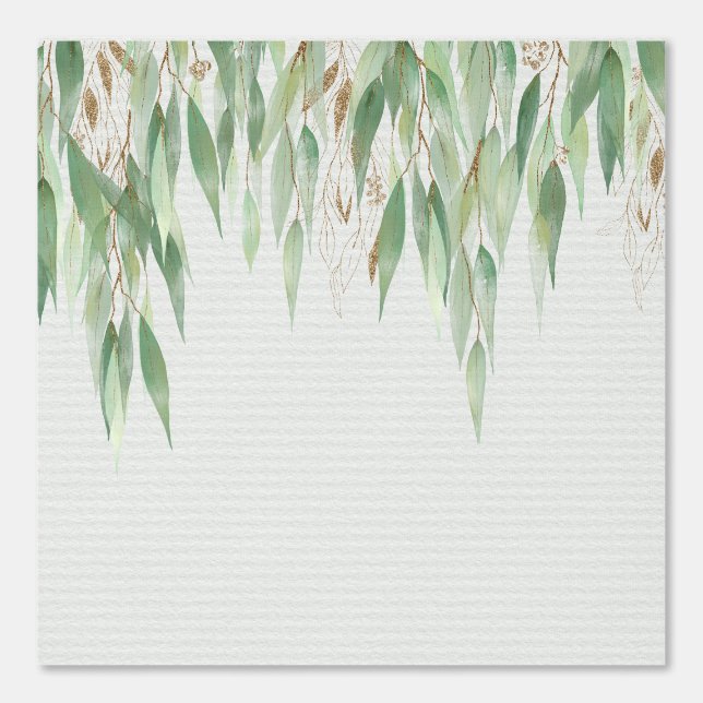 Elegant Willow Textured Room Border Wallpaper (Front)