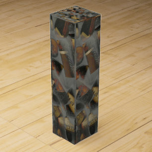 Elegant Wine Cork Design Wine Box